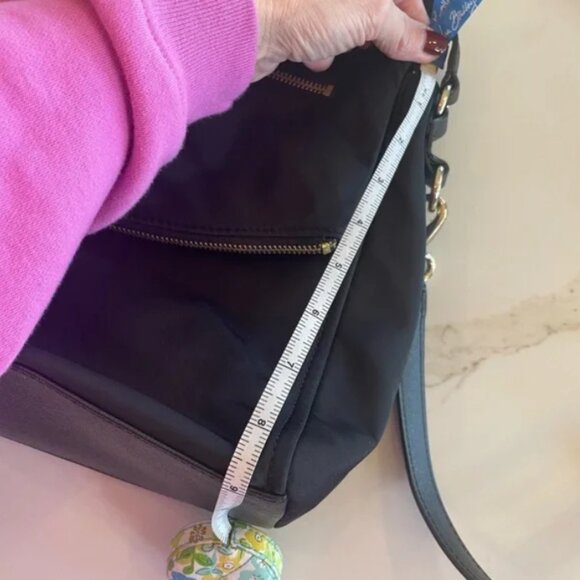 CLEARANCE Kate Spade Blake Avenue Lyndon Messenger Bag Black EUC - Picture 14 of 16